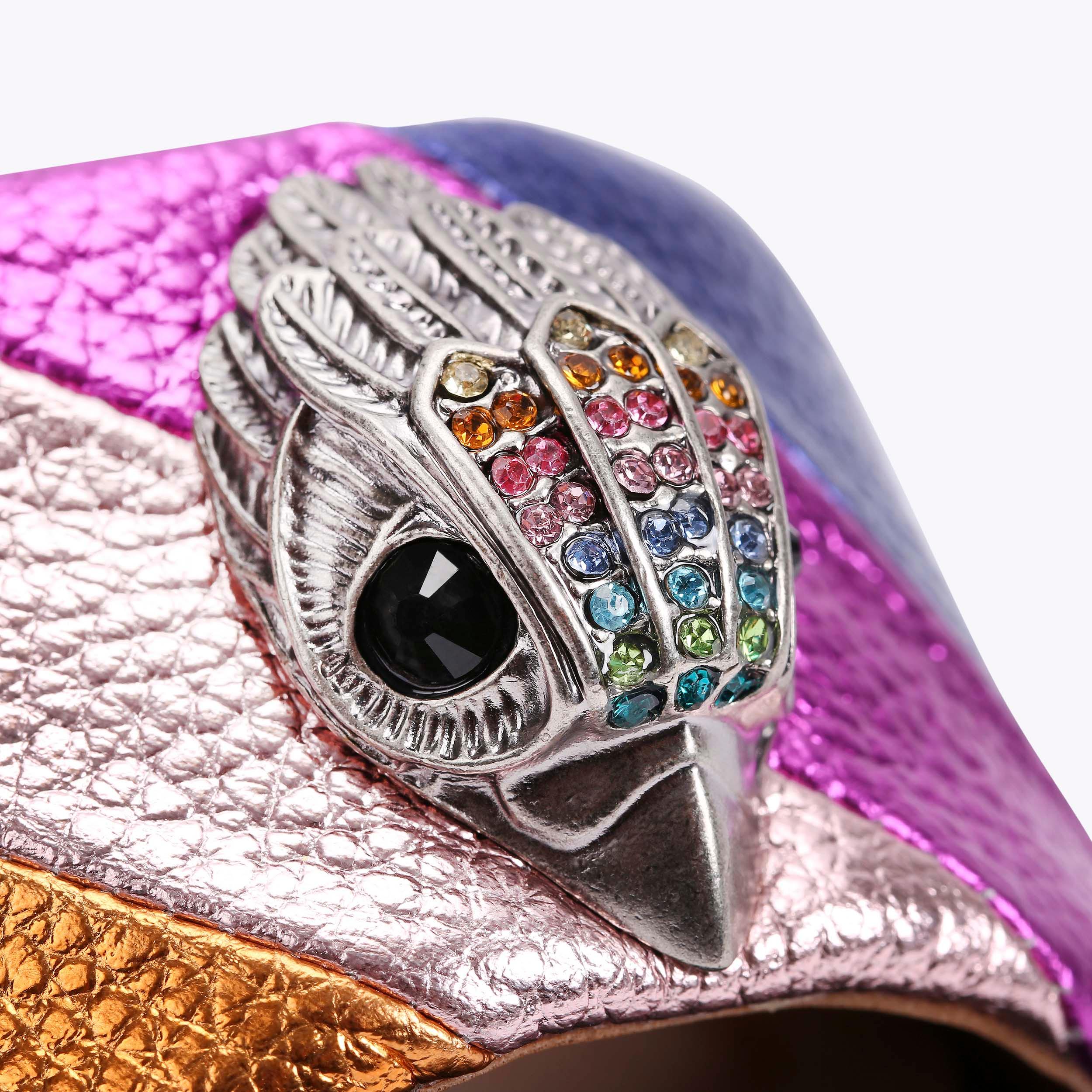 Kurt Geiger London Kensington Flat Sandal - Multi Colored - view 6