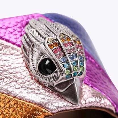 Kurt Geiger London Kensington Flat Sandal - Multi Colored - view 6