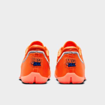 Men's Nithtke LeBron 23 Basketball Shoes - Safety Orange/Wolf Grey/Metallic Gold - Back view
