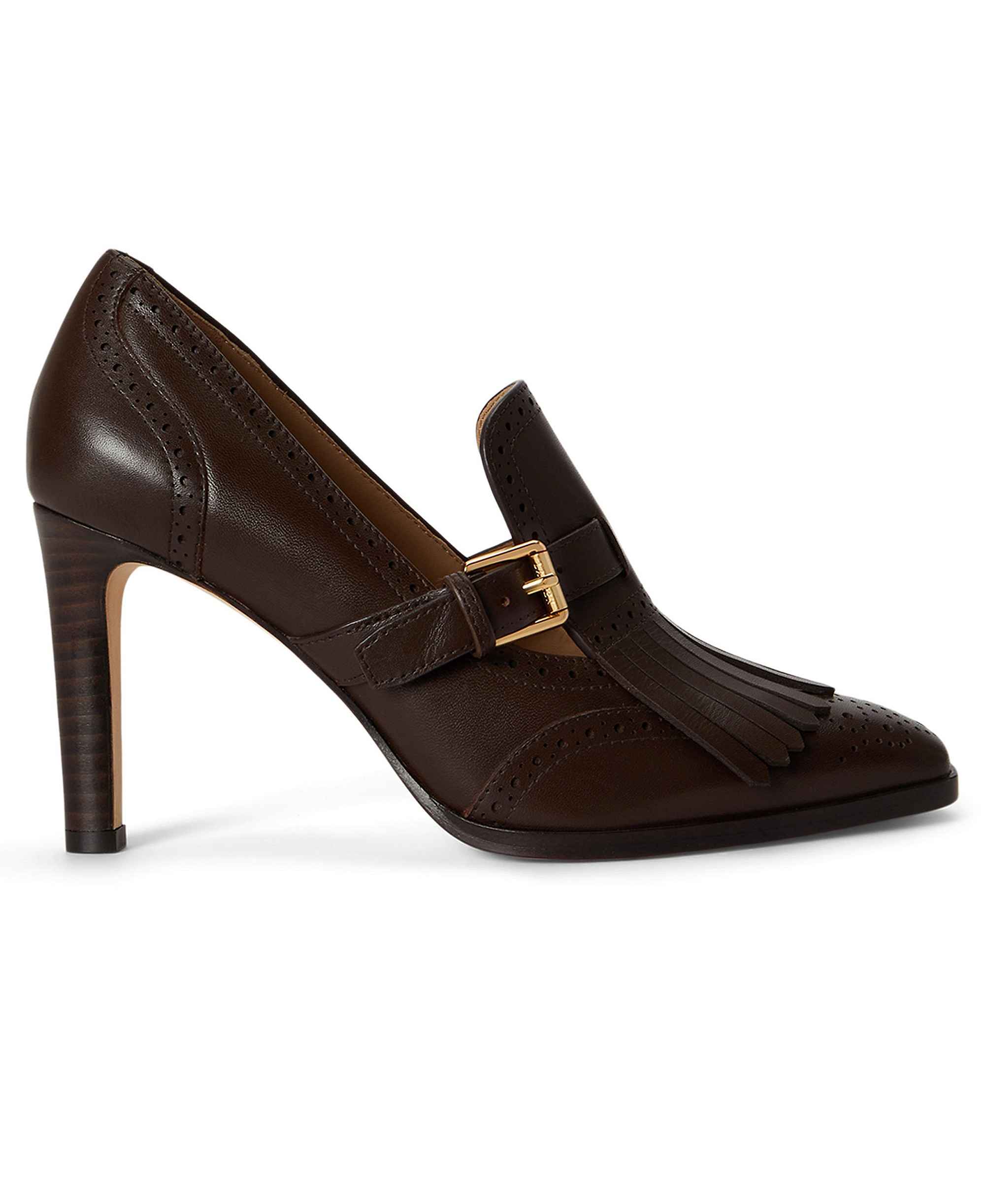 Lauren Ralph Lauren Women's Colleen Slip-On Pumps - Chestnut Brown