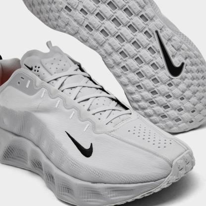 Men's Nike Ava Rover Casual Shoes - Pure Platinum/Pure Platinum/Black/Black