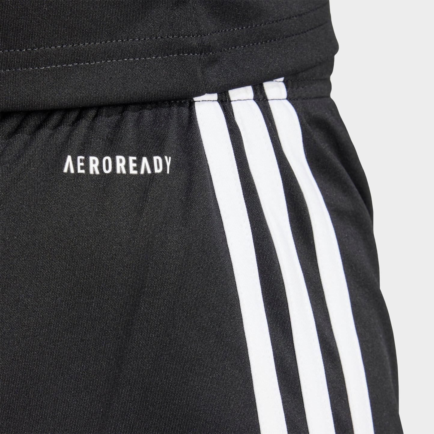 Women's adidas Originals Squadra 25 Short-Length Shorts - Black/Black/White