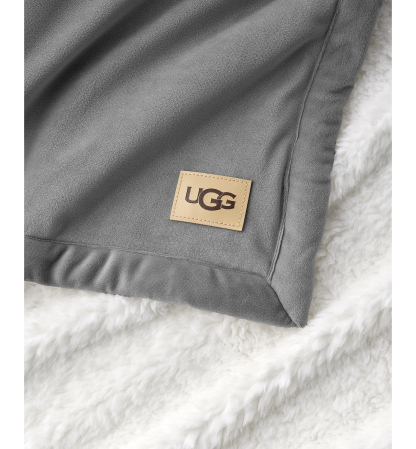 UGG® Dasha Throw, 50" x 70" - Charcoal