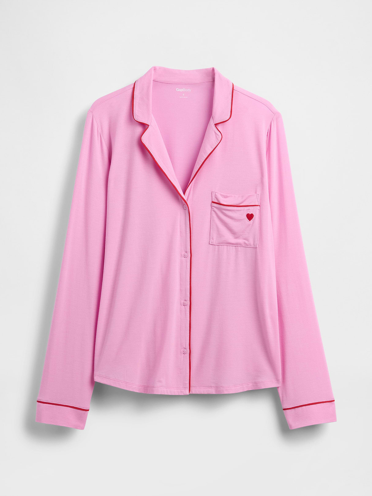 SoftMade Modal PJ Top - Sugar pink