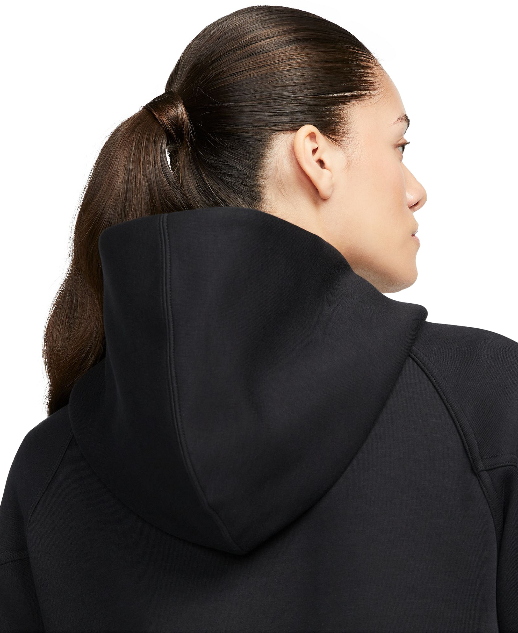 Nike Women's Sportswear Tech Fleece Windrunner Full-Zip Hoodie - Black/Black
