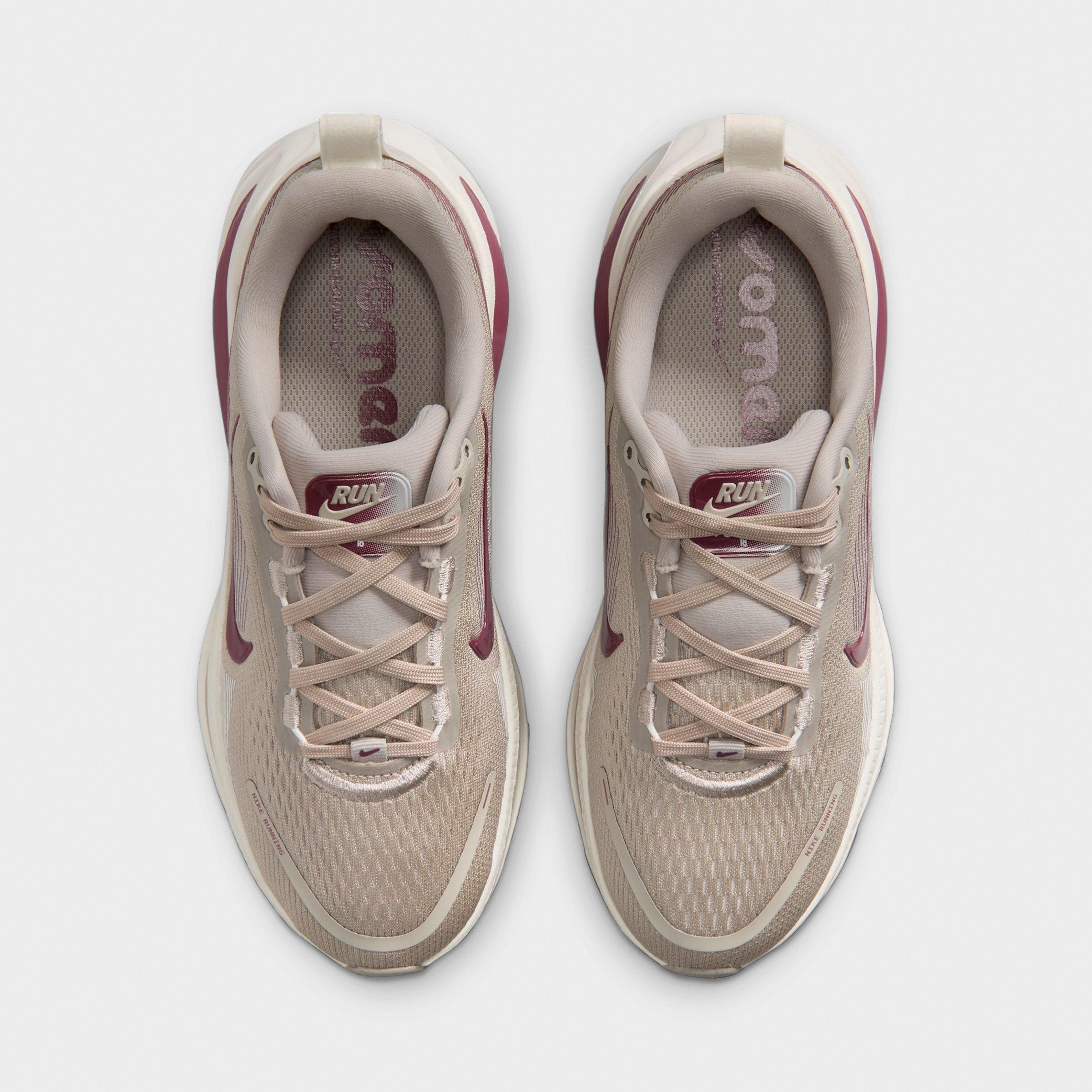 Big Kids' Nithtke Vomero 18 Running Shoes - Part 1 - Cream II/Sail/Pink Smoke - Top view