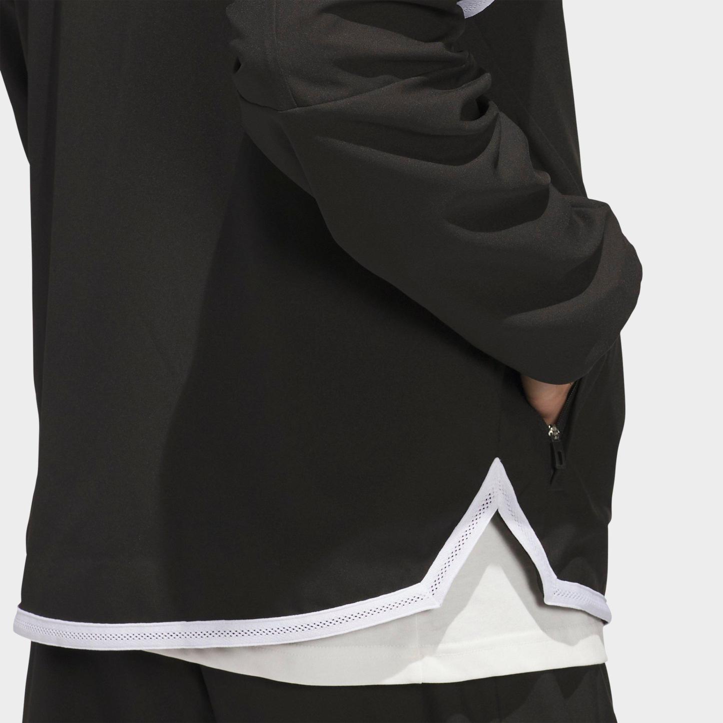 Men's adidas Crazy Lite Full-Zip Basketball Jacket - Black