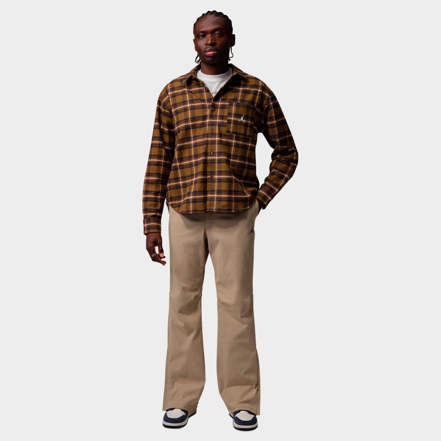 Men's Jordan Flight Essentials Pants - Khaki/Black