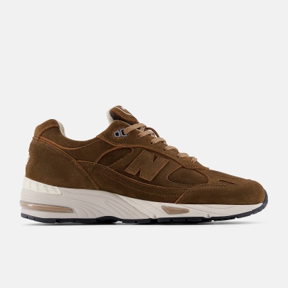 New Balance Made in UK 991V1 Luxe Suede, M991BR1
