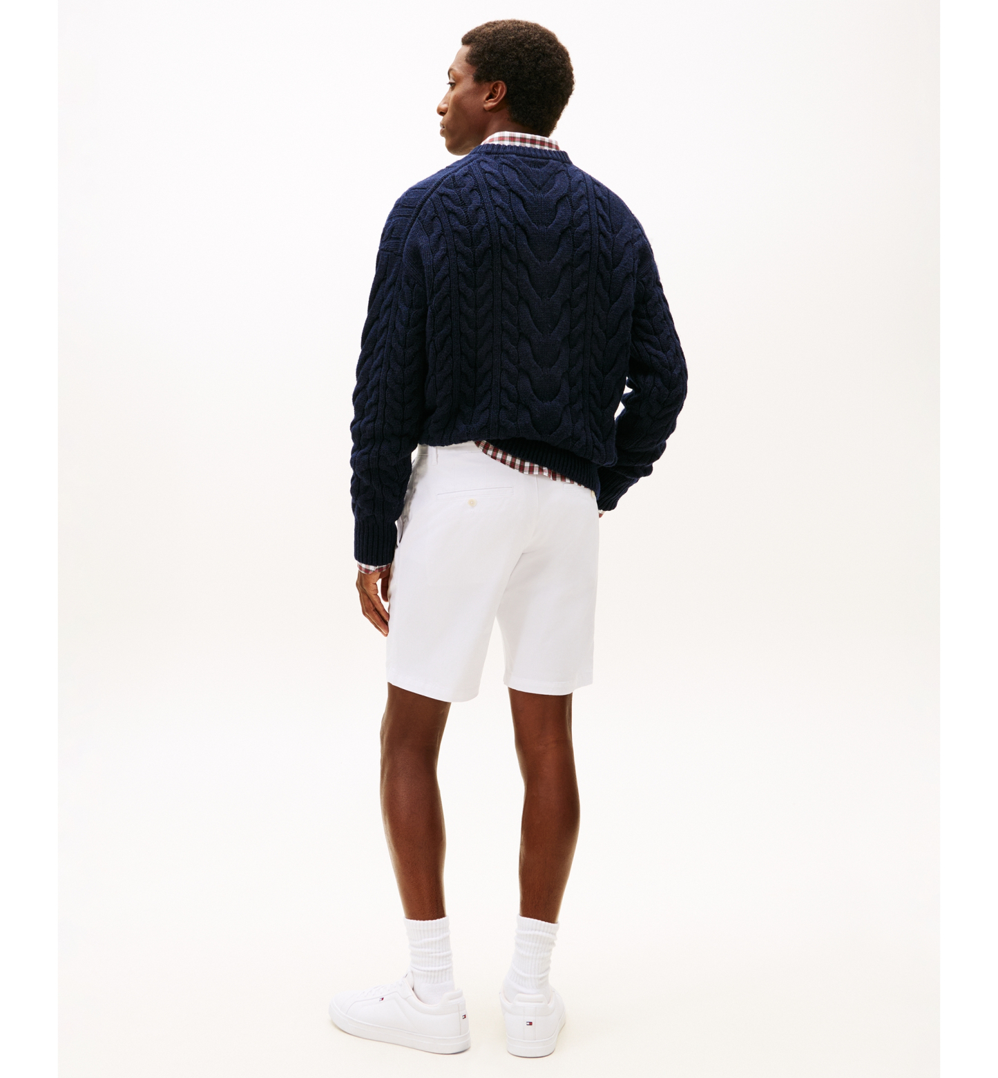 Tommy Hilfiger Men's Brooklyn 1985 9" Shorts - Optic White