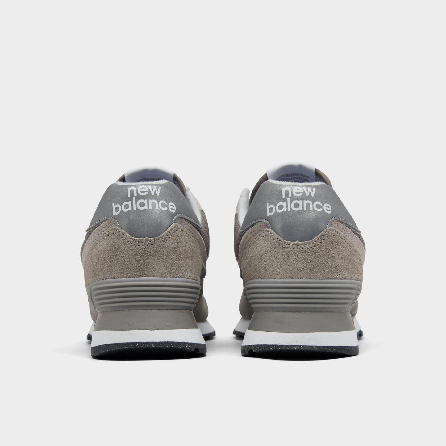 Women's New Balance 574 Casual Shoes - Grey/White - view 4