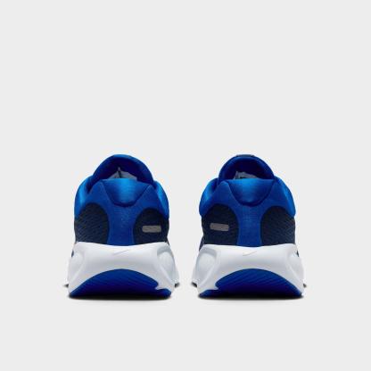 Big Kids' Nithtke Stellar Ride Running Shoes - Old Royal/Mystic Navy/Laser Orange/University Blue - Back view