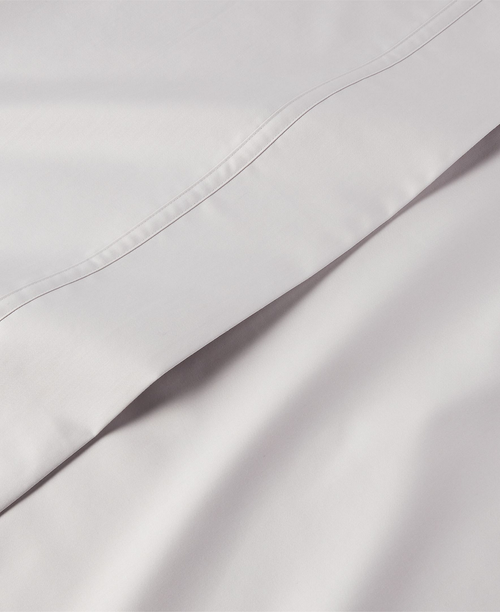 Lauren Ralph Lauren Spencer 475-Thread Count Cotton Sateen 4-Piece Sheet Set, Queen - Soft Grey