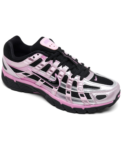 Nike Women's P-6000 Sneakers from Finish Line - Black, Pink Foam
