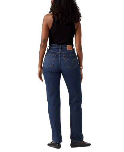 Levi's Women's 501 Curve High-Rise Straight-Leg Jeans - Mild Salsa