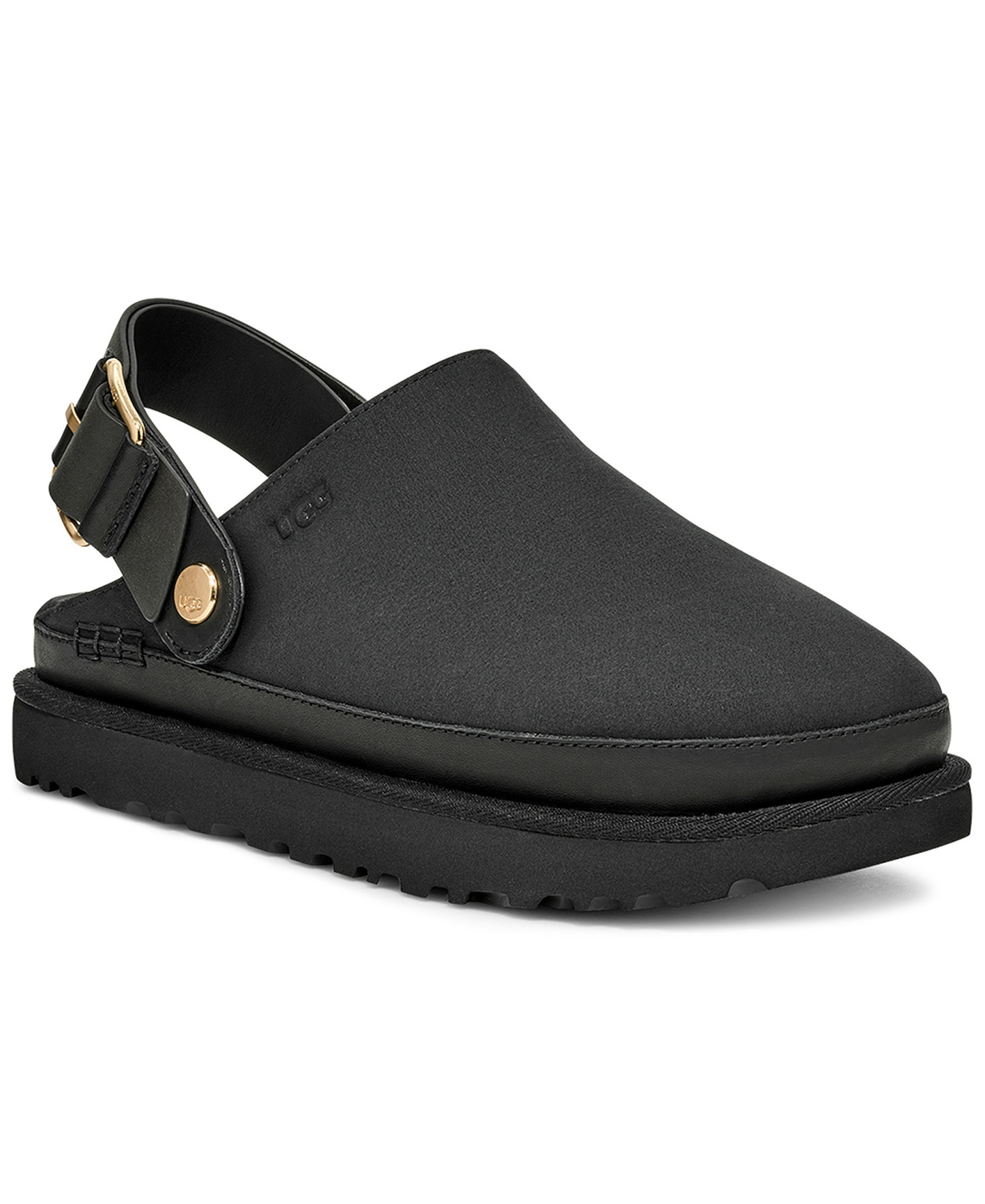 UGG® Women's Goldenstar Villa Round Toe Clogs - Black