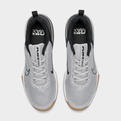 Men's Nithtke Air Max Alpha Trainer 6 Training Shoes - Part 3 - Light Smoke Grey/Black/Gum Medium Brown/Anthracite - Top view