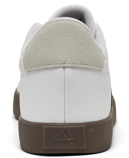 adidas Big Kids' VL Court 3.0 Casual Sneakers from Finish Line - White/Black/Grey