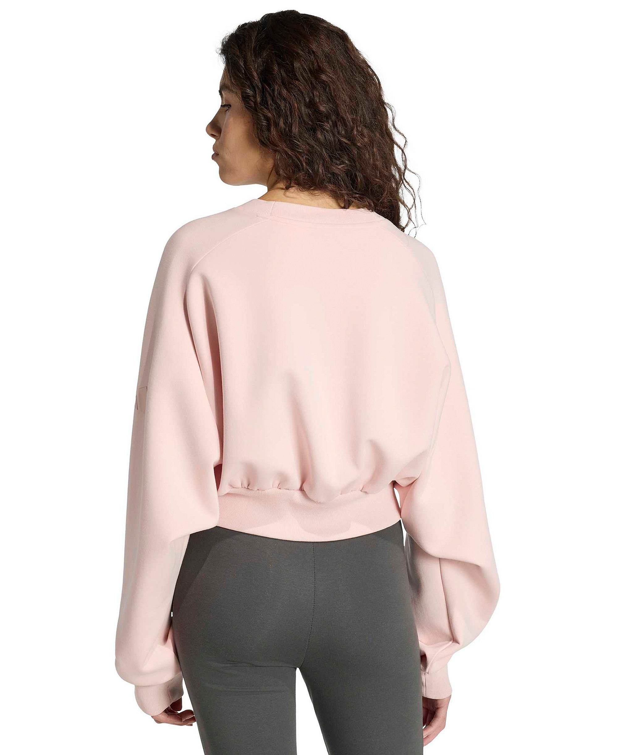 adidas Women's Soft Lux Relaxed Crewneck Sweatshirt - Sanpin