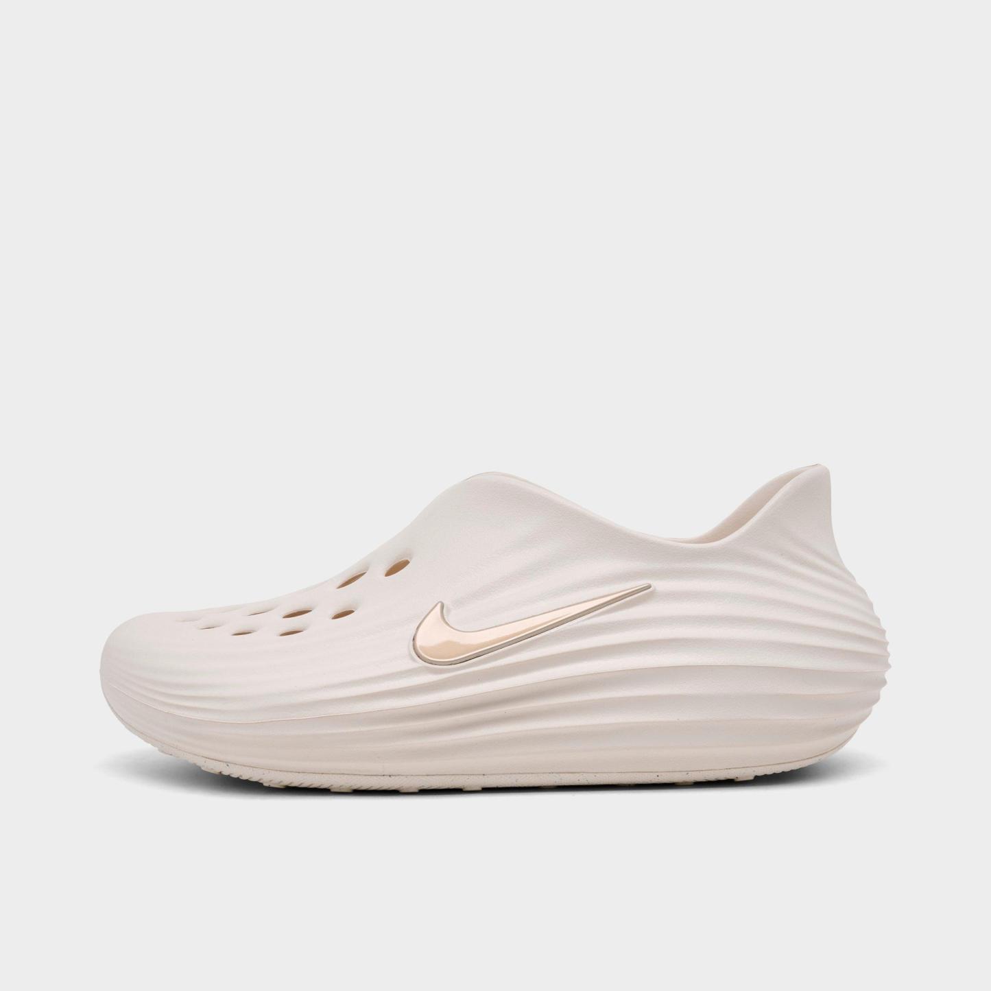 Women's Nithtke ReactX Rejuven8 Casual Shoes - Part 1 - Chalk - Left shoe facing left. Outside of the shoe.