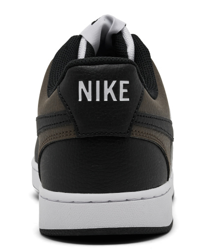 Nike Men's Court Vision Low Casual Sneakers from Finish Line - Baroque Brown, Black
