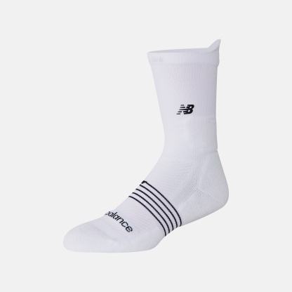 New Balance Pro Basketball Speed Crew Sock 1 Pair, LAS15302WT