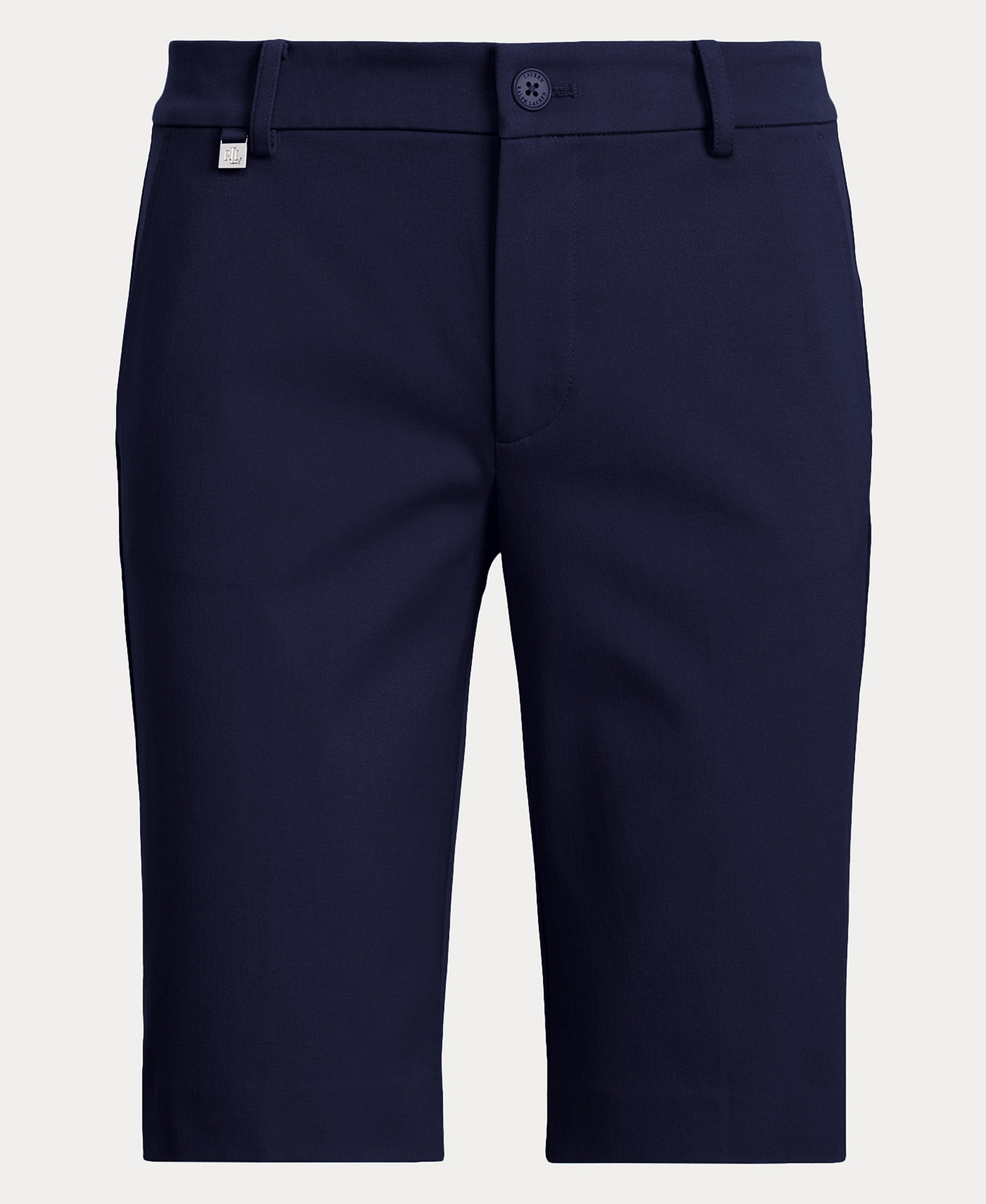 Lauren Ralph Lauren Twill Stretch Bermuda Shorts - Navy