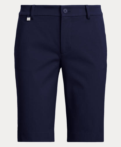 Lauren Ralph Lauren Twill Stretch Bermuda Shorts - Navy