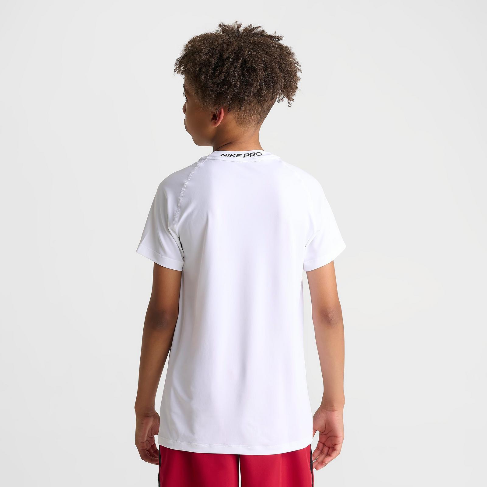 Boys' Big Kids' Nike Dri-FIT Pro T-Shirt - White