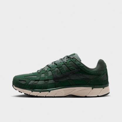 Men's Nithtke P-6000 SE Casual Shoes - Fir/Mineral Spruce/Natural/Black Spruce - Left shoe facing left. Outside of the shoe.