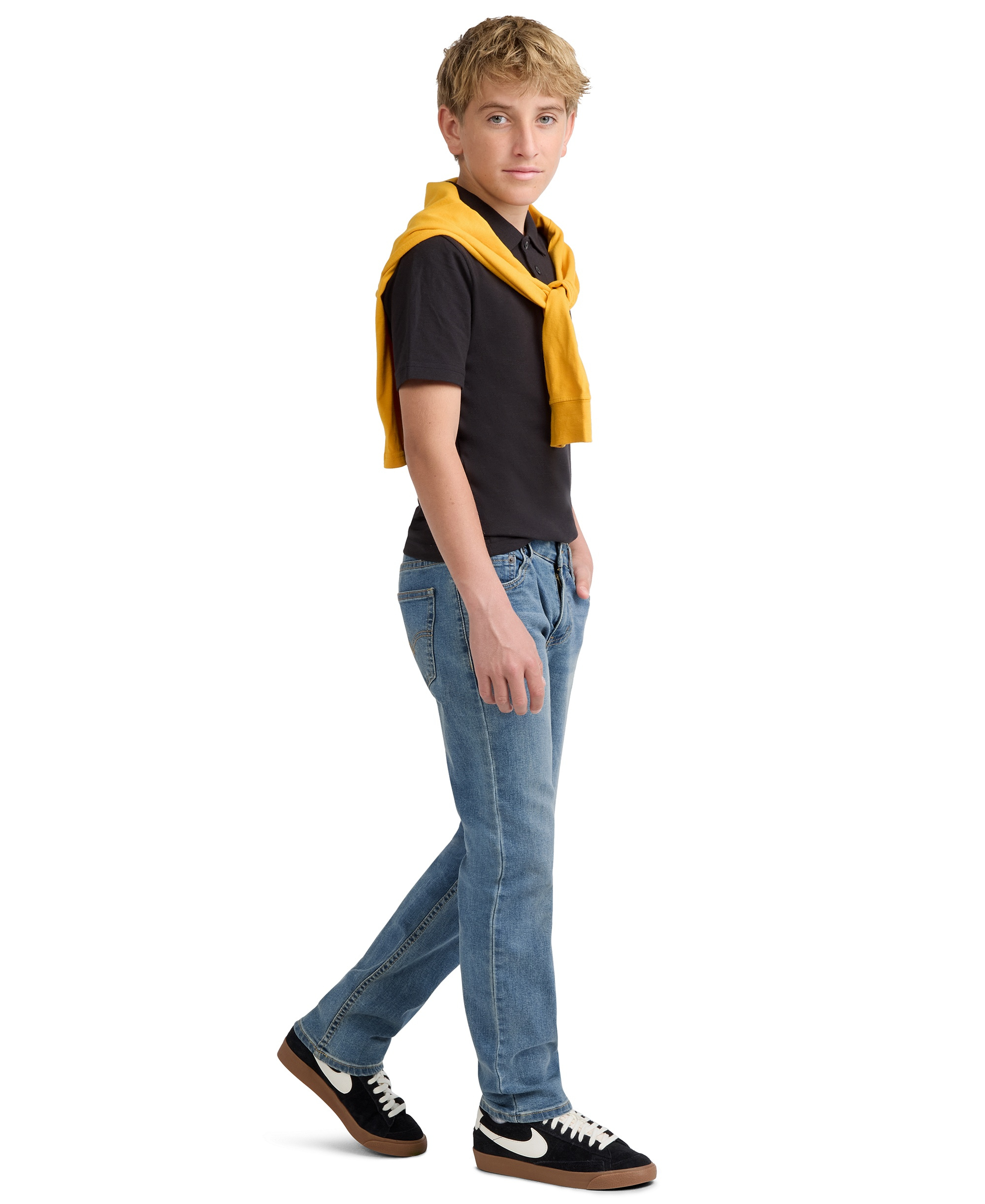 Levi's Boys' 2T-7 502™ Taper Fit Stretch Performance Jeans - GOOD GUY