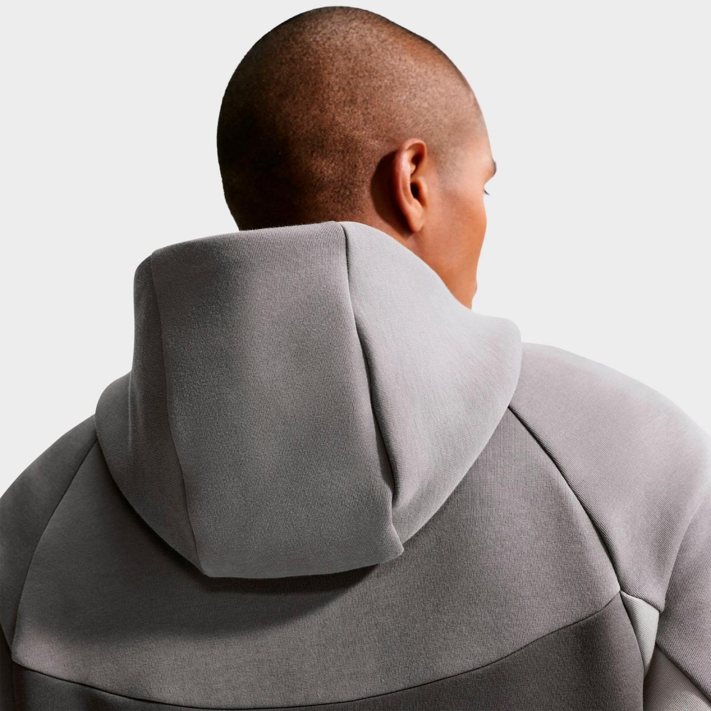 Men's Nike Tech Fleece Windrunner Full-Zip Hoodie - Black/Black (HV0949-018)