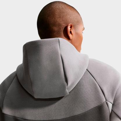 Men's Nike Tech Fleece Windrunner Full-Zip Hoodie - Black/Black (HV0949-018)