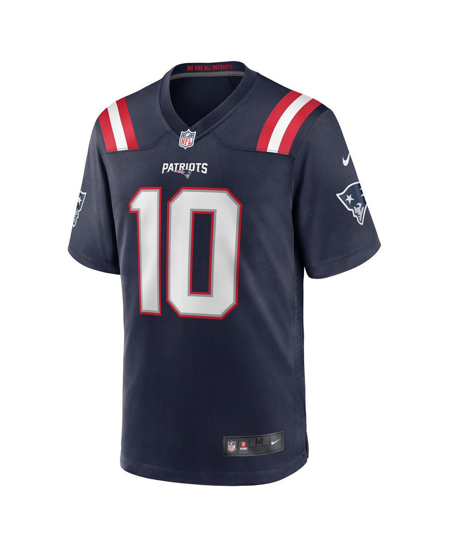 Nike Men's Drake Maye New England Patriots 2024 NFL Draft First Round Pick Player Game Jersey - Navy