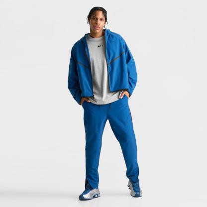 Men's Nike Tech Dri-FIT Shori Knit Pants - Court Blue/Black