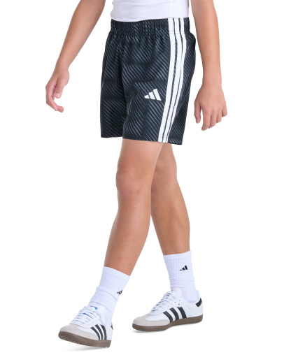 adidas Boys' 8-20 World Soccer Pull-on Shorts - BLACK