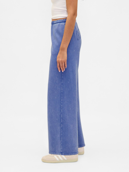 VintageSoft Baggy Sweatpants - Mosaic blue