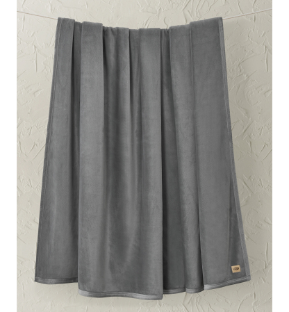 UGG® Coco Blanket - Seal Grey