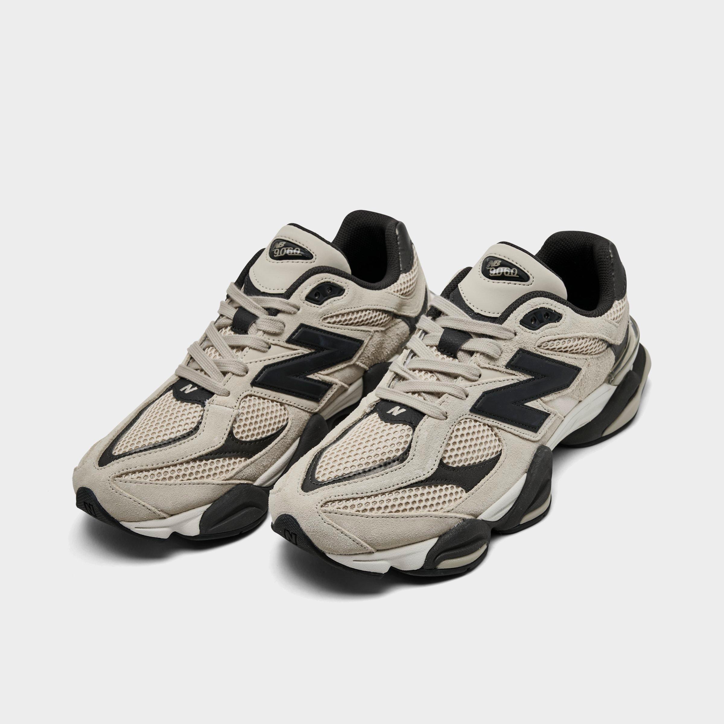 Men's New Balance 9060 Casual Shoes - Timberwolf/Black Cement - view 2