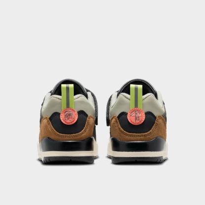 Little Kids' Jordan Spizike Low Casual Shoes - Anthracite/Light Wild Mango/Cargo Khaki/Spruce Fog - view 4