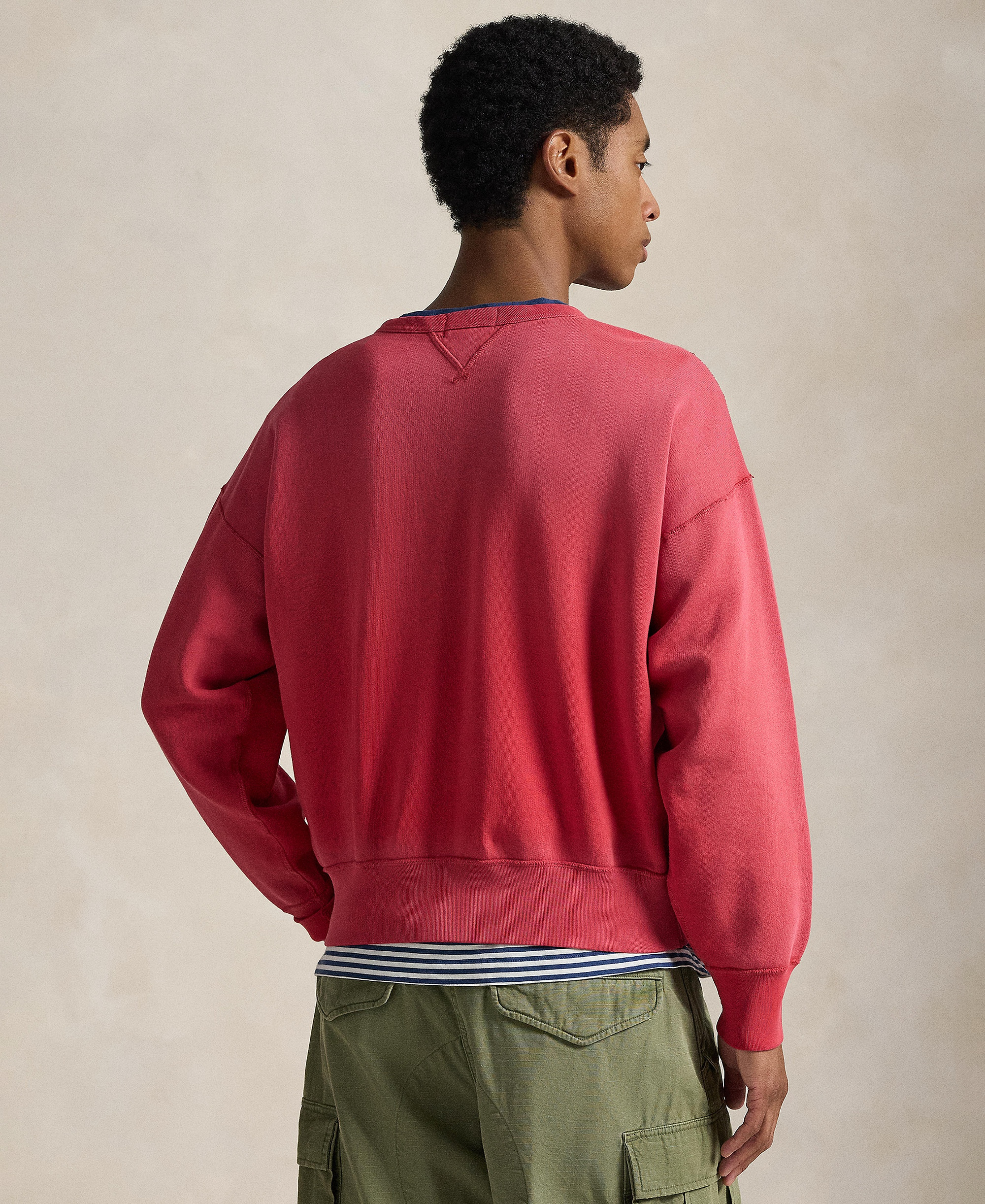 Polo Ralph Lauren Men's Crewneck Sweatshirt - Sunrise Red