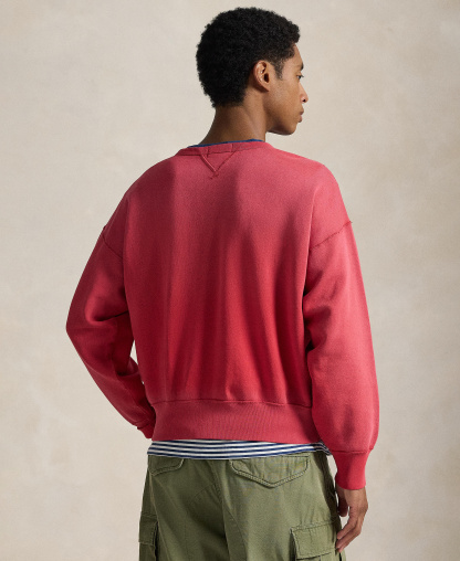 Polo Ralph Lauren Men's Crewneck Sweatshirt - Sunrise Red