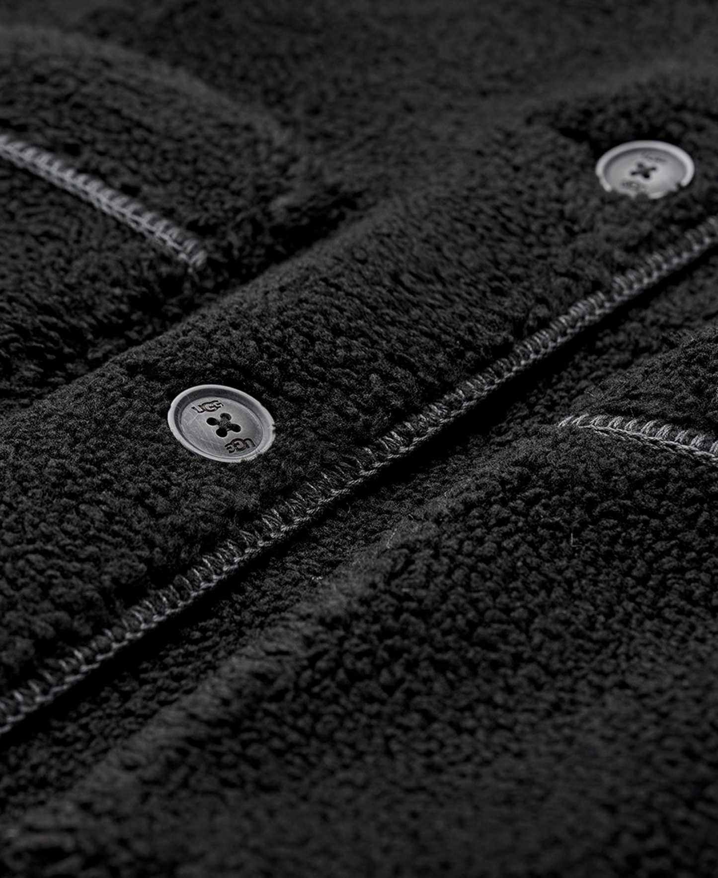 UGG Women's Sema Fluff Coat - Black