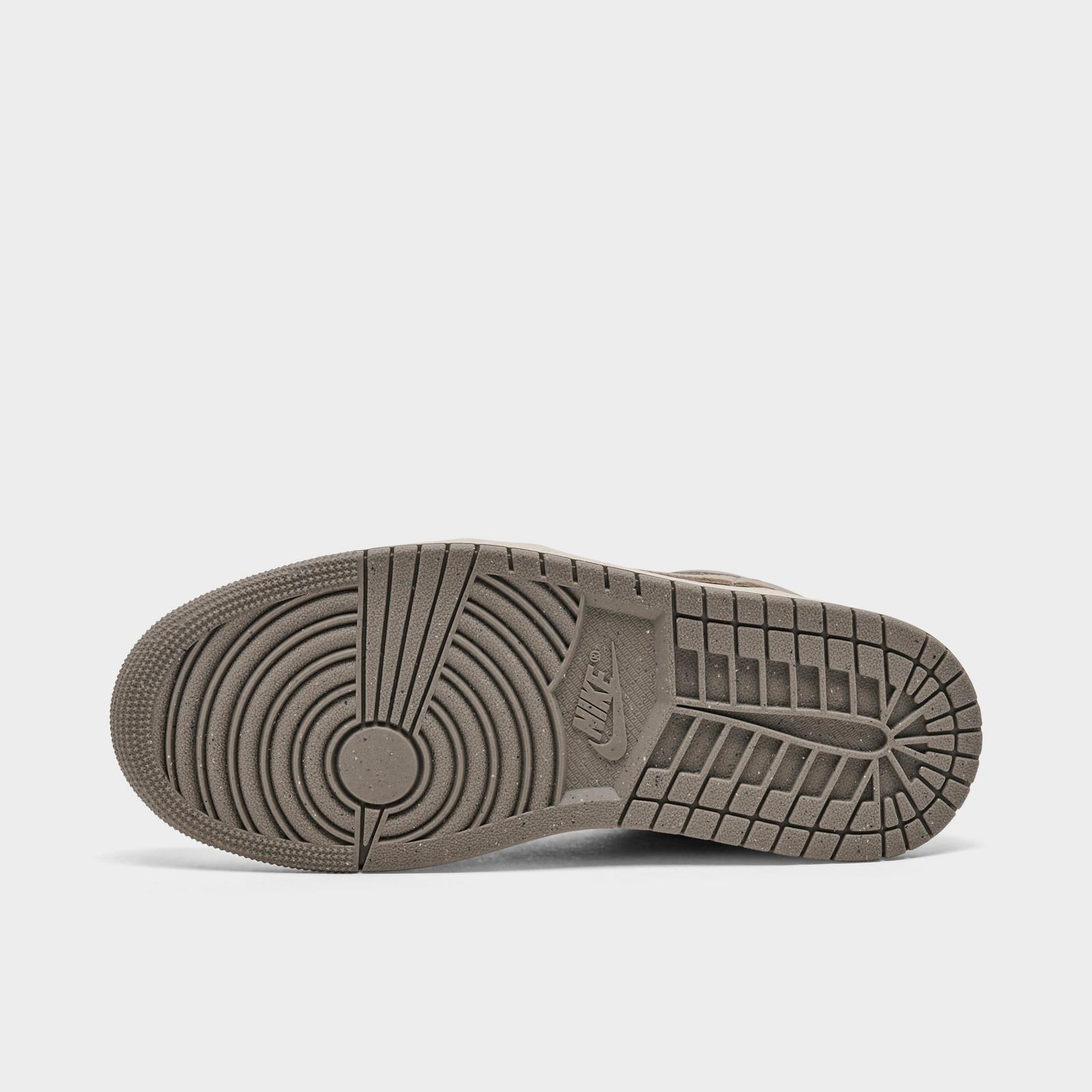 Women's Air Jordan 1 Low SE Casual Shoes - Enigma Stone/Oatmeal/Pale Ivory/Hemp - view 6