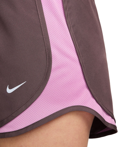 Nike Women's Tempo Dri-FIT Mid-Rise Running Shorts - Tattoo/Light Magenta