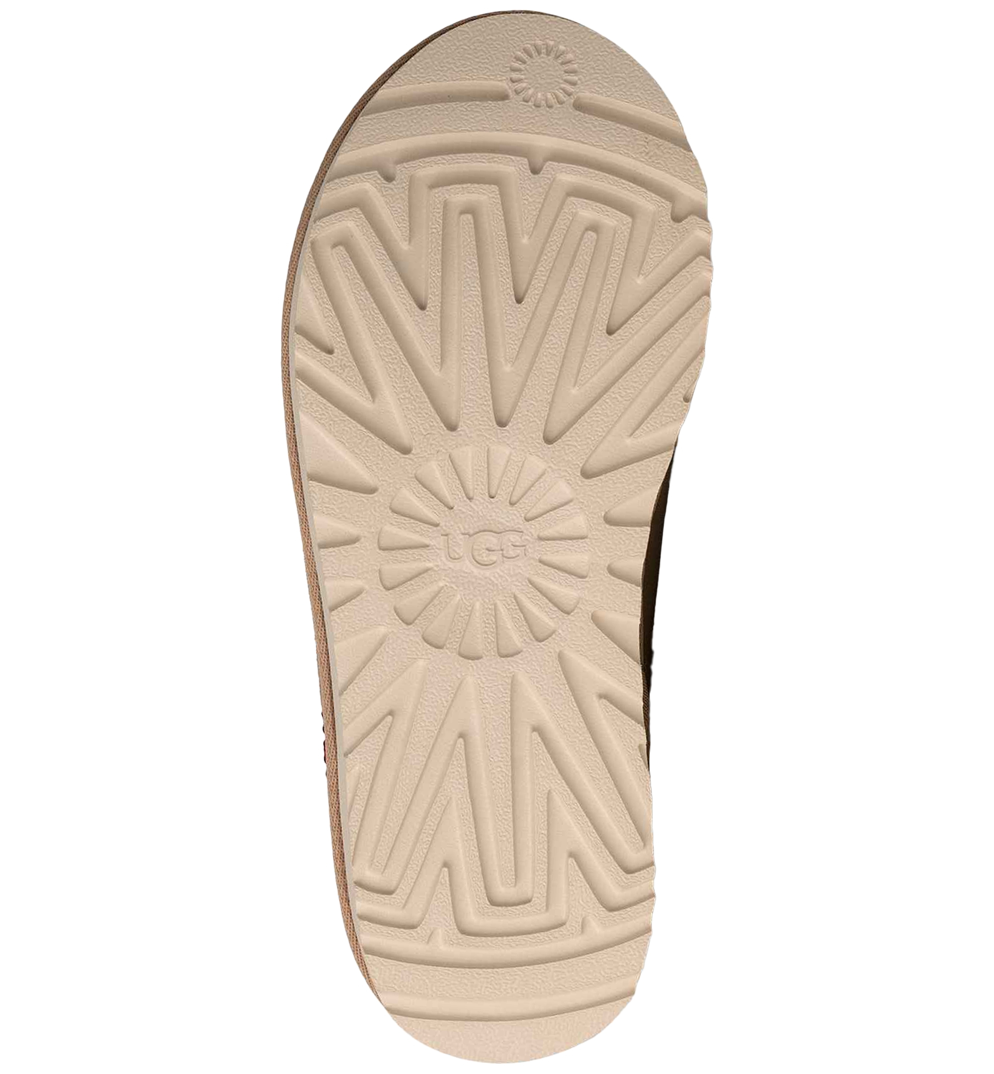 UGG® Women's Tasman II Slip-On Slide Slippers - Sand/Dark Cherry