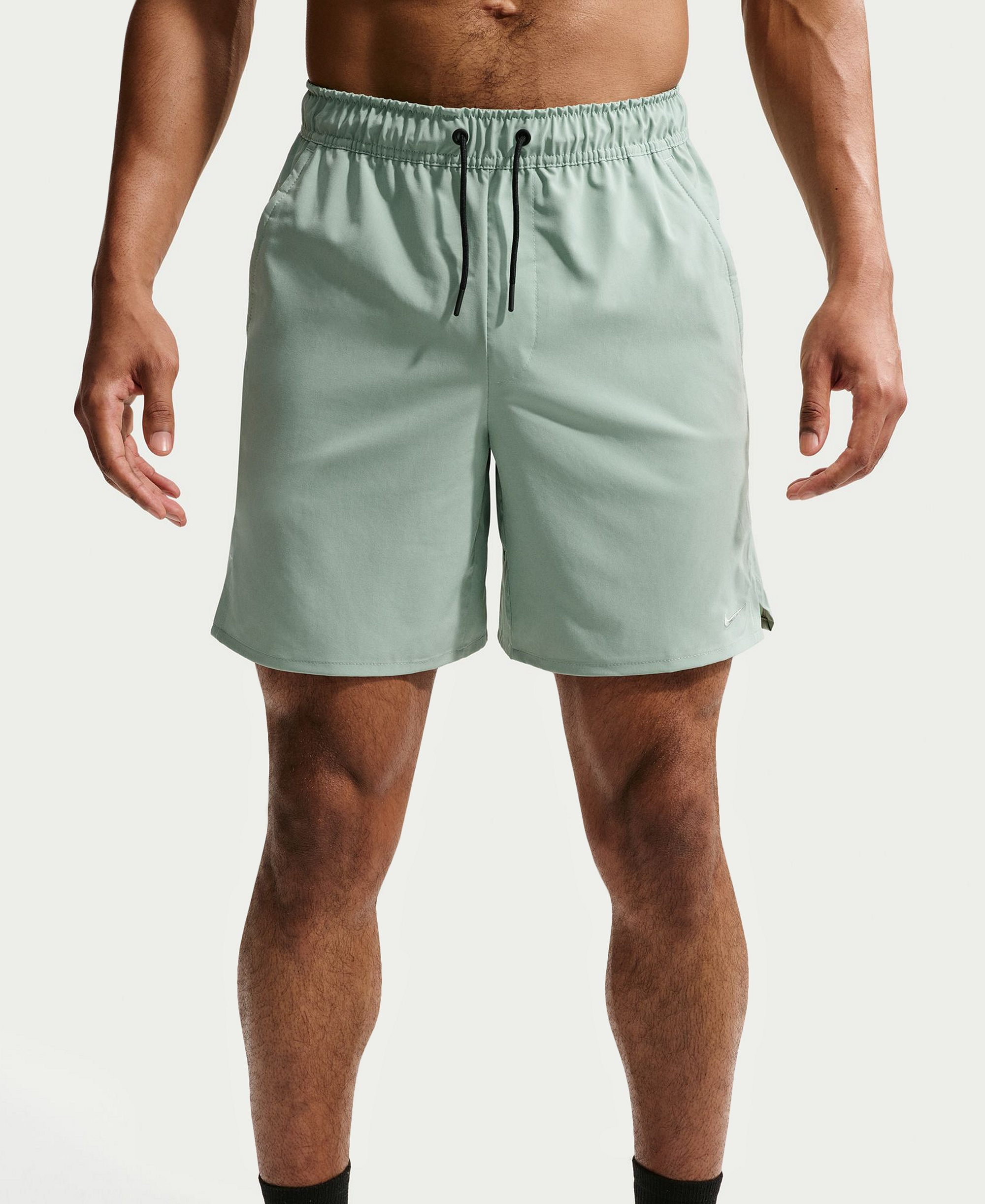 Nike Men's Unlimited Dri-FIT Unlined Versatile Shorts - Steam/Black