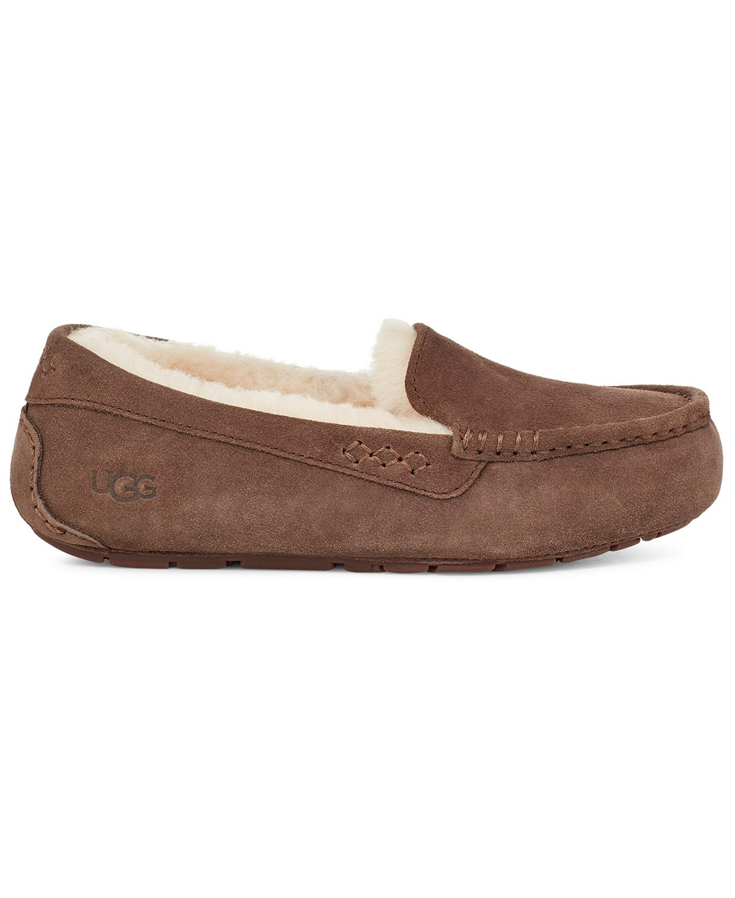 UGG® Women's Ansley Slip On Moccasin Slippers - Espresso