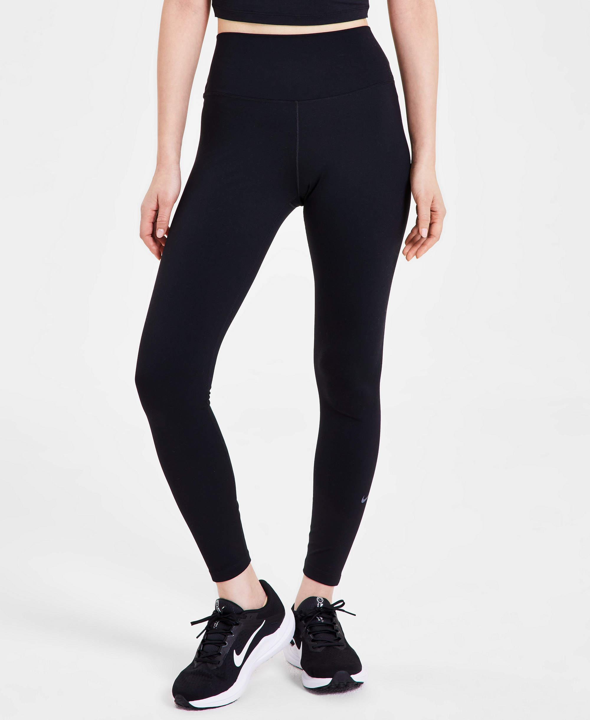 Nike Women's Sportswear Classic High-Waisted 7/8 Leggings - Black