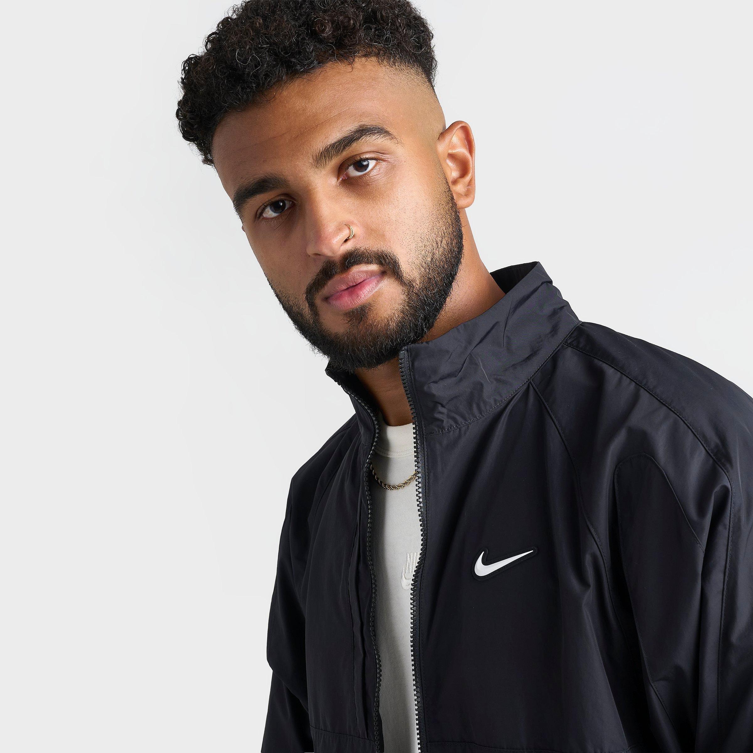 Men's Nithtke NOCTA Northstar Nylon Full-Zip Track Jacket - Black/Black/White
